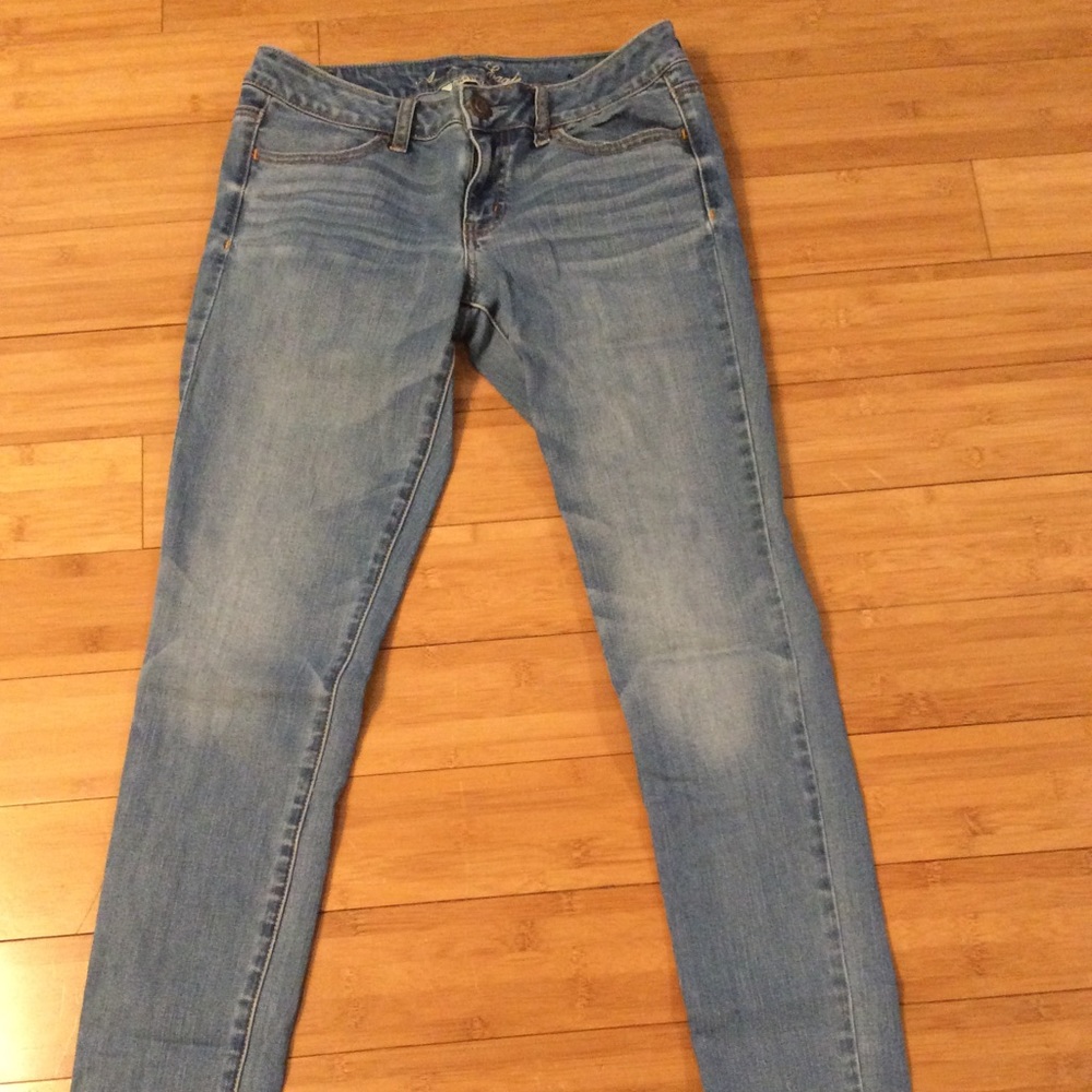 American Eagle jeggings stretch blue jean Sz. 10